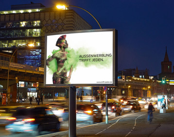 Professional Association for Outdoor Advertising (Fachverband Aussenwerbung): poster campaign